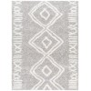 Livabliss Cloudy Shag CDG2312 Light Grey Taupe Area Rug 5 ft. 3 in. X 7 ft. Rectangle