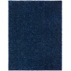 Livabliss Cloudy Shag CDG2326 Charcoal Dark Purple Area Rug 6 ft. 7 in. X 9 ft. Rectangle