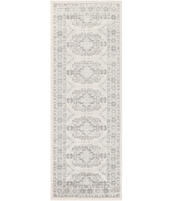 Livabliss Chester CHE2309 Light Gray Medium Gray Area Rug 2 ft. 7 in. X 7 ft. 3 in. Runner