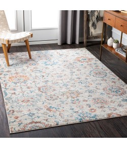 Livabliss Chester CHE2363 Teal Sky Blue Area Rug 5 ft. 3 in. X 7 ft. 3 in. Rectangle