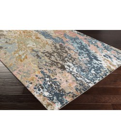 Surya Chemistry CHM2002 Navy Camel Area Rug 9 ft. X 13 ft. Rectangle