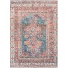 Livabliss Colin CLN2305 Blue Dusty Coral Area Rug 7 ft. 10 in. X 10 ft. 2 in. Rectangle