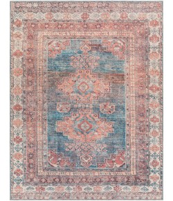 Livabliss Colin CLN2305 Blue Dusty Coral Area Rug 7 ft. 10 in. X 10 ft. 2 in. Rectangle