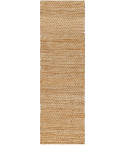 Livabliss Coil Natural CNU2300 Tan Area Rug 2 ft. 6 in. X 8 ft. Runner