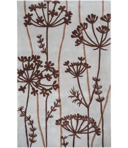 Surya Cosmopolitan COS8812 Slate Dark Brown Area Rug 9 ft. X 13 ft. Rectangle