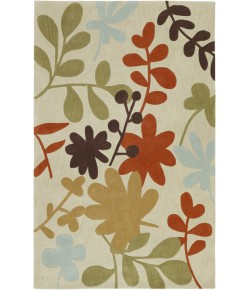 Surya Cosmopolitan COS8926 Ivory Burnt Orange Area Rug 9 ft. X 13 ft. Rectangle