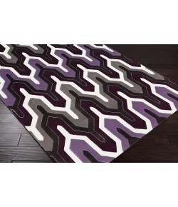 Surya Cosmopolitan COS9178 Bright Purple Taupe Area Rug 8 ft. X 11 ft. Rectangle