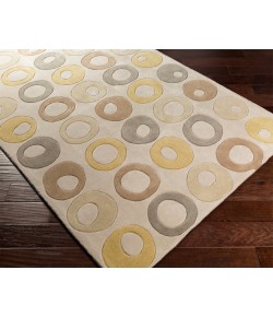 Surya Cosmopolitan COS9286 Ivory Wheat Area Rug 8 ft. Round