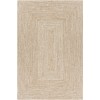 Livabliss Chesapeake Bay CPK2300 Camel Cream Area Rug 6 ft. X 9 ft. Oval