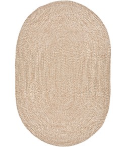 Livabliss Chesapeake Bay CPK2300 Camel Cream Area Rug 5 ft. X 7 ft. 6 in. Oval