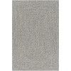 Livabliss Chesapeake Bay CPK2302 Charcoal Medium Gray Area Rug 6 ft. X 9 ft. Oval