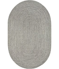 Livabliss Chesapeake Bay CPK2302 Charcoal Medium Gray Area Rug 5 ft. X 7 ft. 6 in. Oval