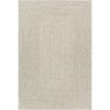 Livabliss Chesapeake Bay CPK2303 Medium Gray Camel Area Rug 6 ft. X 9 ft. Oval