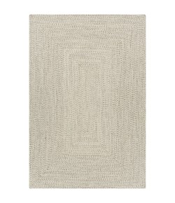 Livabliss Chesapeake Bay CPK2303 Medium Gray Camel Area Rug 5 ft. X 7 ft. 6 in. Oval