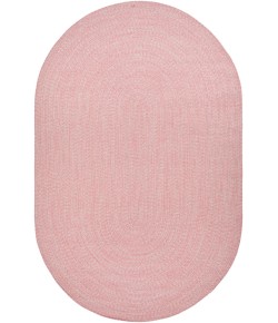 Livabliss Chesapeake Bay CPK2305 Pale Pink Cream Area Rug 6 ft. X 9 ft. Oval
