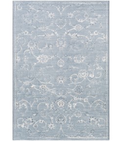 Surya Contempo CPO3725 Denim Pale Blue Area Rug 2 ft. 7 in. X 7 ft. 10 in. Runner