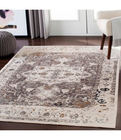 Livabliss Crescendo CRC1010 Olive Black Area Rug 2 ft. X 3 ft. 3 in. Rectangle