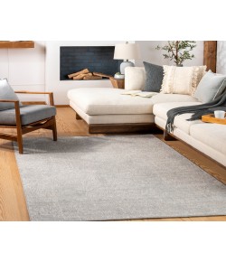 Livabliss Carmel CRL2300 Light Gray White Area Rug 9 ft. X 12 ft. Rectangle