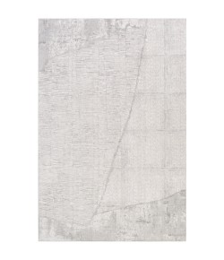 Livabliss Carmel CRL2301 Light Gray White Area Rug 5 ft. X 7 ft. 3 in. Rectangle