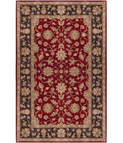 Livabliss Crowne CRN6013 Garnet Black Area Rug 8 ft. Star