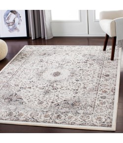 Livabliss Chelsea CSA2305 Slate Dark Brown Area Rug 5 ft. 3 in. X 7 ft. 3 in. Rectangle