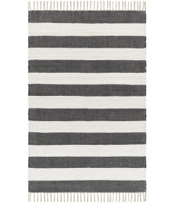 Livabliss Cotone CTE2301 White Navy Area Rug 6 ft. X 9 ft. Rectangle