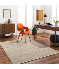 Livabliss Demi DEM2301 Pale Blue Light Brown Area Rug 5 ft. X 7 ft. 6 in. Rectangle