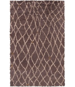 Surya Denali DEN5005 Eggplant Light Gray Area Rug 2 ft. X 3 ft. Rectangle
