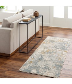 Livabliss Dresden DRE2300 Taupe Off-White Area Rug 2 ft. 7 in. X 10 ft. Runner