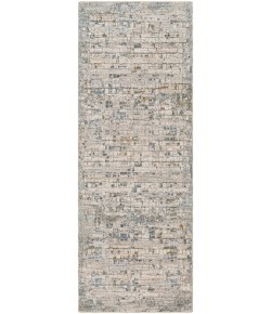 Livabliss Dresden DRE2304 Taupe Off-White Area Rug 2 ft. 7 in. X 10 ft. Runner