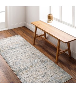 Livabliss Dresden DRE2304 Taupe Off-White Area Rug 2 ft. 7 in. X 10 ft. Runner