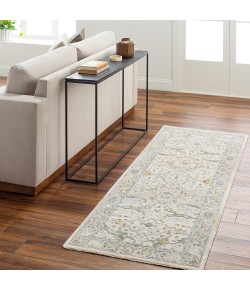 Livabliss Dresden DRE2309 Taupe Off-White Area Rug 2 ft. 7 in. X 10 ft. Runner