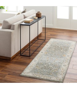 Livabliss Dresden DRE2310 Deep Teal Dusty Sage Area Rug 2 ft. 7 in. X 10 ft. Runner