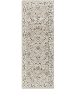 Livabliss Dresden DRE2311 Taupe Off-White Area Rug 2 ft. 7 in. X 10 ft. Runner