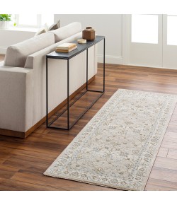 Livabliss Dresden DRE2311 Taupe Off-White Area Rug 2 ft. 7 in. X 10 ft. Runner