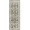Livabliss Dresden DRE2312 Deep Teal Taupe Area Rug 2 ft. 7 in. X 10 ft. Runner