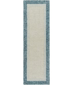Livabliss Elena EAE2300 Teal Light Gray Area Rug 2 ft. 6 in. X 8 ft. Runner
