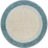 Livabliss Elena EAE2300 Teal Light Gray Area Rug 8 ft. Round Round