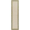 Livabliss Elena EAE2301 Dusty Sage Tan Area Rug 2 ft. 6 in. X 10 ft. Runner