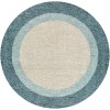 Livabliss Elena EAE2303 Navy Teal Area Rug 8 ft. Round Round