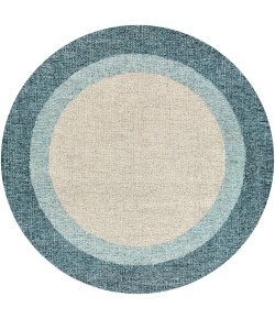 Livabliss Elena EAE2303 Navy Teal Area Rug 8 ft. Round Round