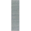 Livabliss Eagean EAG2307 Aqua Black Area Rug 2 ft. 7 in. X 10 ft. Runner