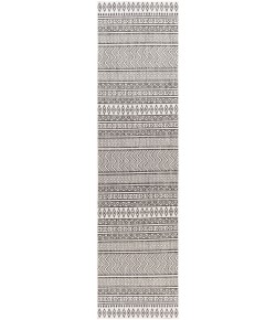 Livabliss Eagean EAG2345 Black White Area Rug 2 ft. 7 in. X 10 ft. Runner