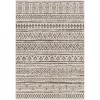Livabliss Eagean EAG2347 Black White Area Rug 2 ft. 7 in. X 10 ft. Runner