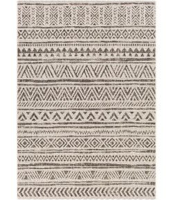 Surya Eagean EAG2347 Black White Area Rug 2 ft. 7 in. X 12 ft. Runner