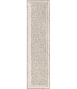 Livabliss Eagean EAG2366 Oatmeal Gray Area Rug 2 ft. 7 in. X 10 ft. Runner