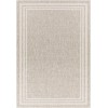Livabliss Eagean EAG2366 Oatmeal Gray Area Rug 7 ft. 10 in. X 10 ft. Oval