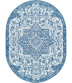 Livabliss Eagean EAG2377 Multi Area Rug 5 ft. 3 in. X 7 ft. 3 in. Oval
