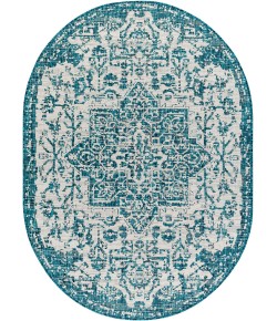 Livabliss Eagean EAG2378 Teal Black Area Rug 8 ft. 10 in. X 12 ft. Rectangle