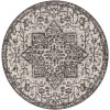 Livabliss Eagean EAG2379 Black Charcoal Area Rug 6 ft. 7 in. Round